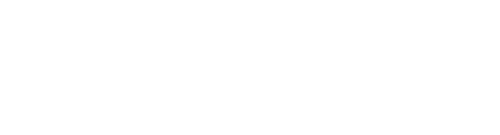 Konektos logo wit klein